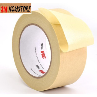 3M 2308 48mm dài 50met - BĂNG KEO GIẤY MASKING TAPE lớp giấy dẻo dai khó xé rách, che sơn, chịu nhiệt cao