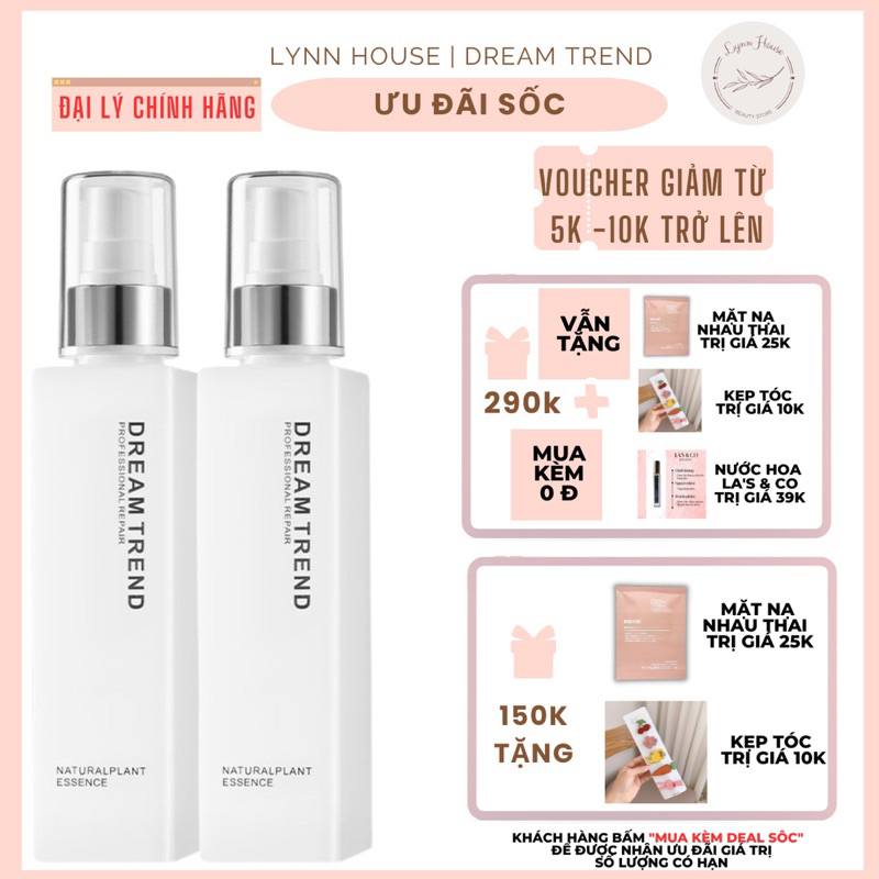 Combo 2 chai dưỡng tóc AHA Dream Trend