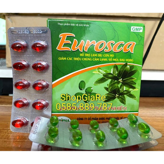 Eurosca Eurosca Fort abipha thông thoáng mũi họng, giảm đau rát cổ họng