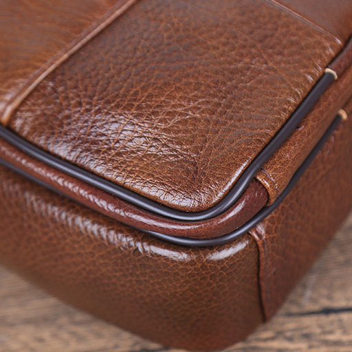 Túi đeo chéo nam da bò thật HV TD01 - túi vuông đeo vai nam da bò - túi đựng ipad