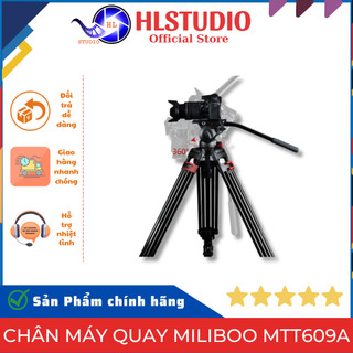 Chân Máy Quay Miliboo MTT609A - Thiết Kế Ổn Định, Chất Lượng Cao, Đa Năng, Di Chuyển Dễ Dàng HL Studio