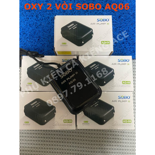 Máy sủi khí oxy hồ cá 2 vòi - 1 vòi + tặng dây sủi và quả sủi