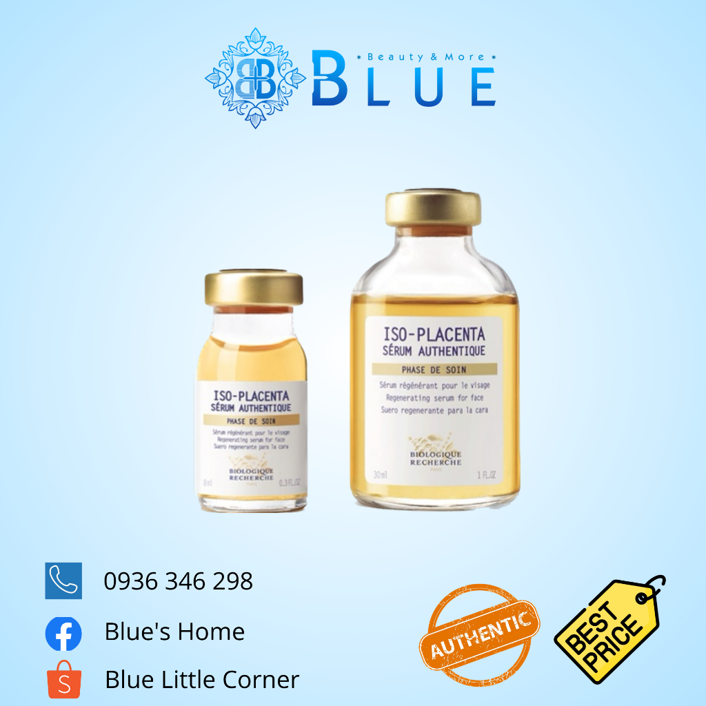 Serum Phục Hồi, Tái Tạo Da Thế Hệ Mới BR Iso-Placenta