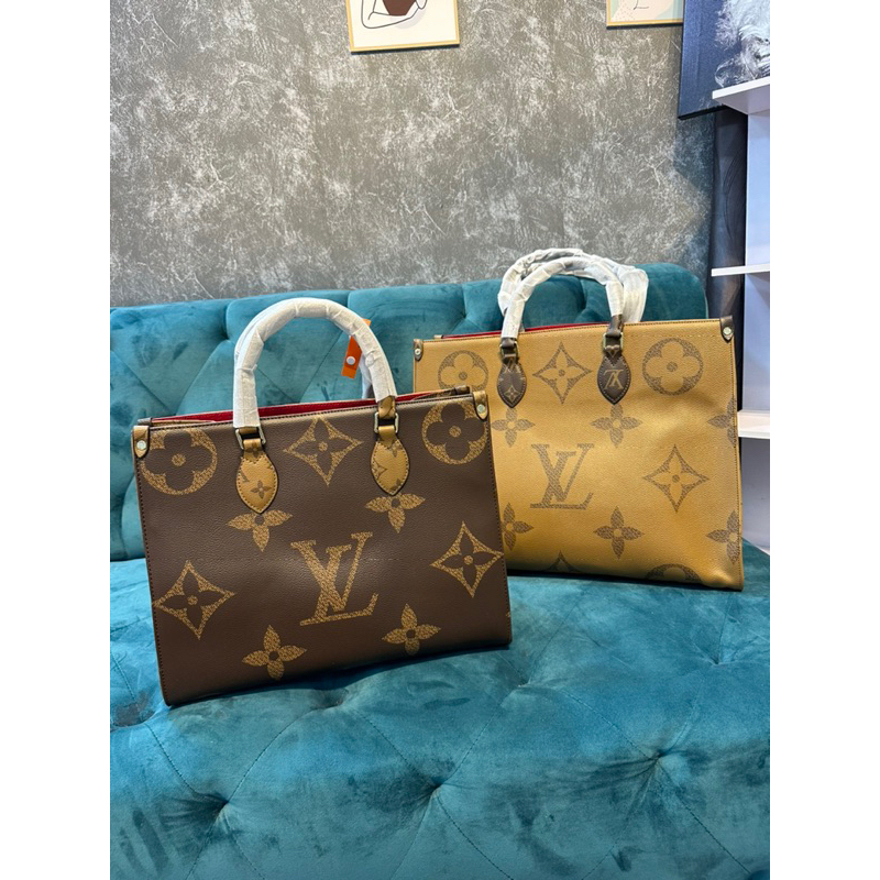 Túi tote siêu to xịn sò nặng tay lv onthego 36 - 41