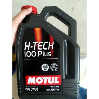 DẦU NHỚT MOTUL H-TECH 100 PLUS 5W30 SN PLUS dung tích 4 lít