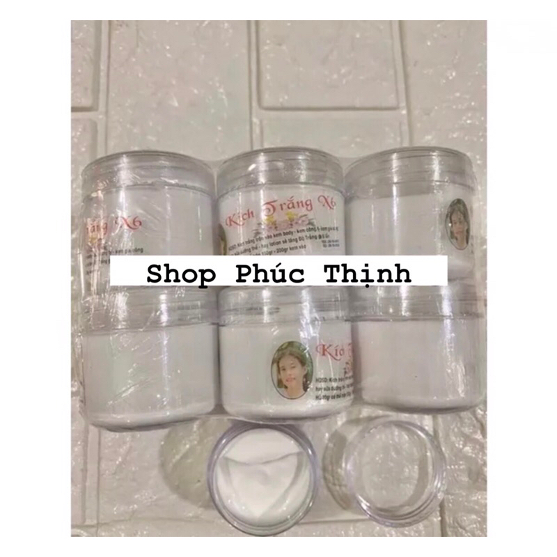 sỉ lố 12 hủ kem kích trắng x6 (trắng)