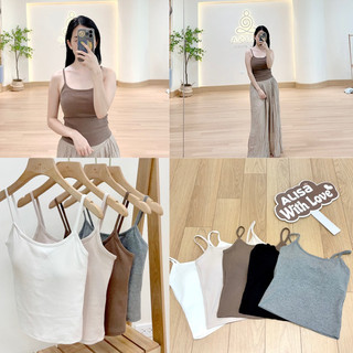 Áo 2 dây có mút bản nhỏ