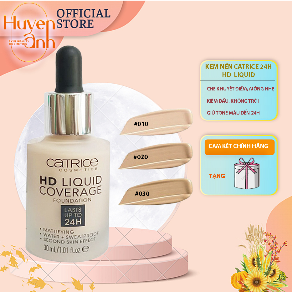 Kem Nền Catrice HD Liquid Coverage 24h