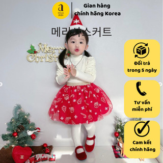 Chân váy xoè giáng sinh BC made in korea cho bé gái từ 10-13kg