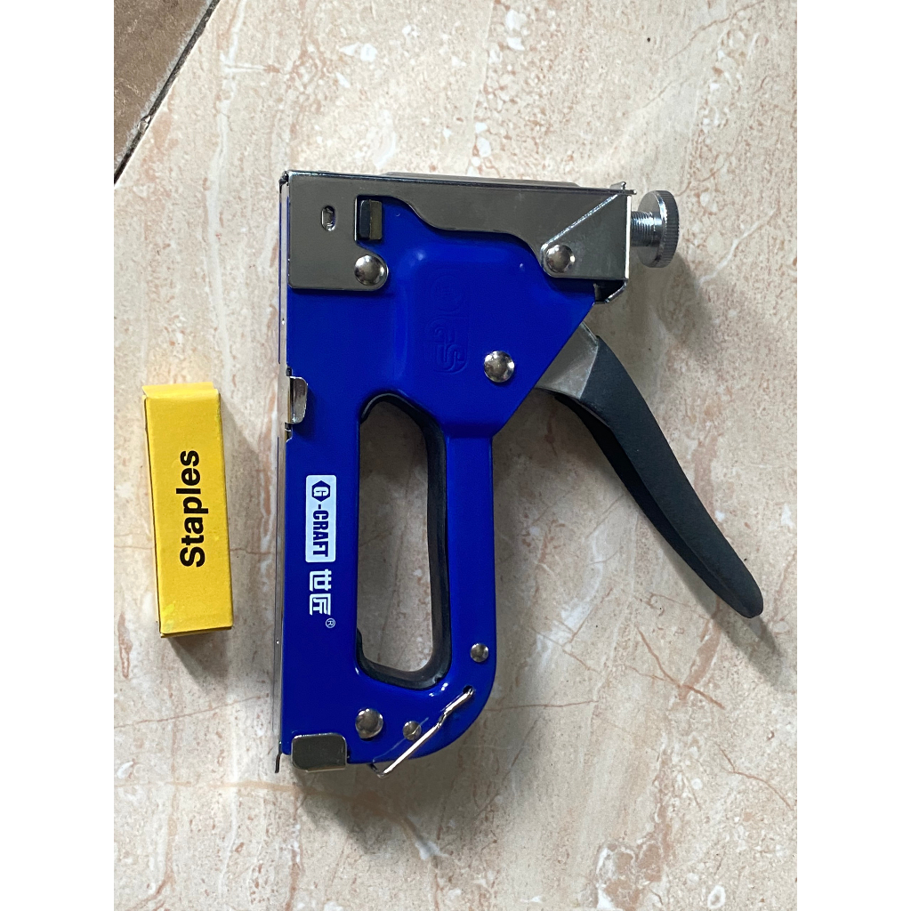 Súng Bấm Ghim Gỗ Dùng Cho Đinh Ép G-CRAT.