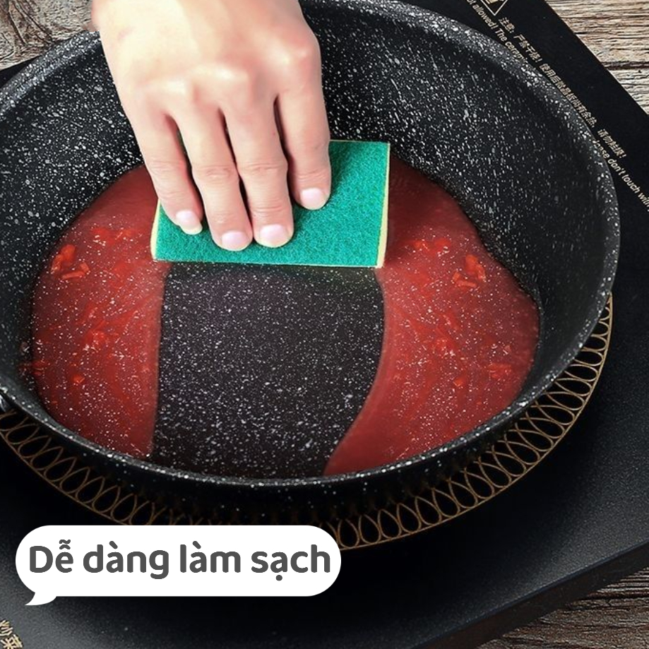 Chảo Chống Dính Mini - Chống Dính, Dễ Làm Sạch - Cho Bé và Bữa Sáng 12cm 14cm 16cm 18cm 20cm