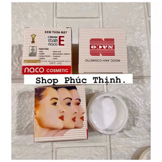 Kem vitamin e Naco hủ 45g