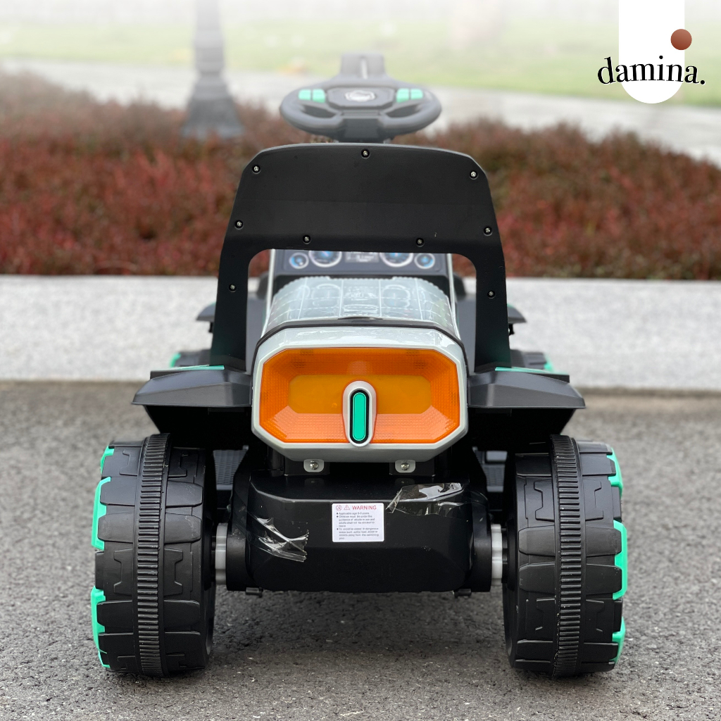 Xe cẩu điện trẻ em BLF116 | Tải trọng 30KG | Cẩu điện | 2 động cơ | Bình 12V7AH | Damina