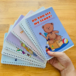 In theo yêu cầu - học liệu english at home - ehon bìa cứng