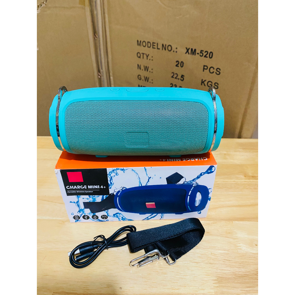Loa bluetooth Charge 4 mini plus, âm siêu trầm, pin trâu