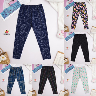 Quần legging dài bé gái size đại cotton 4 chiều, quần dài cotton bé gái size đại