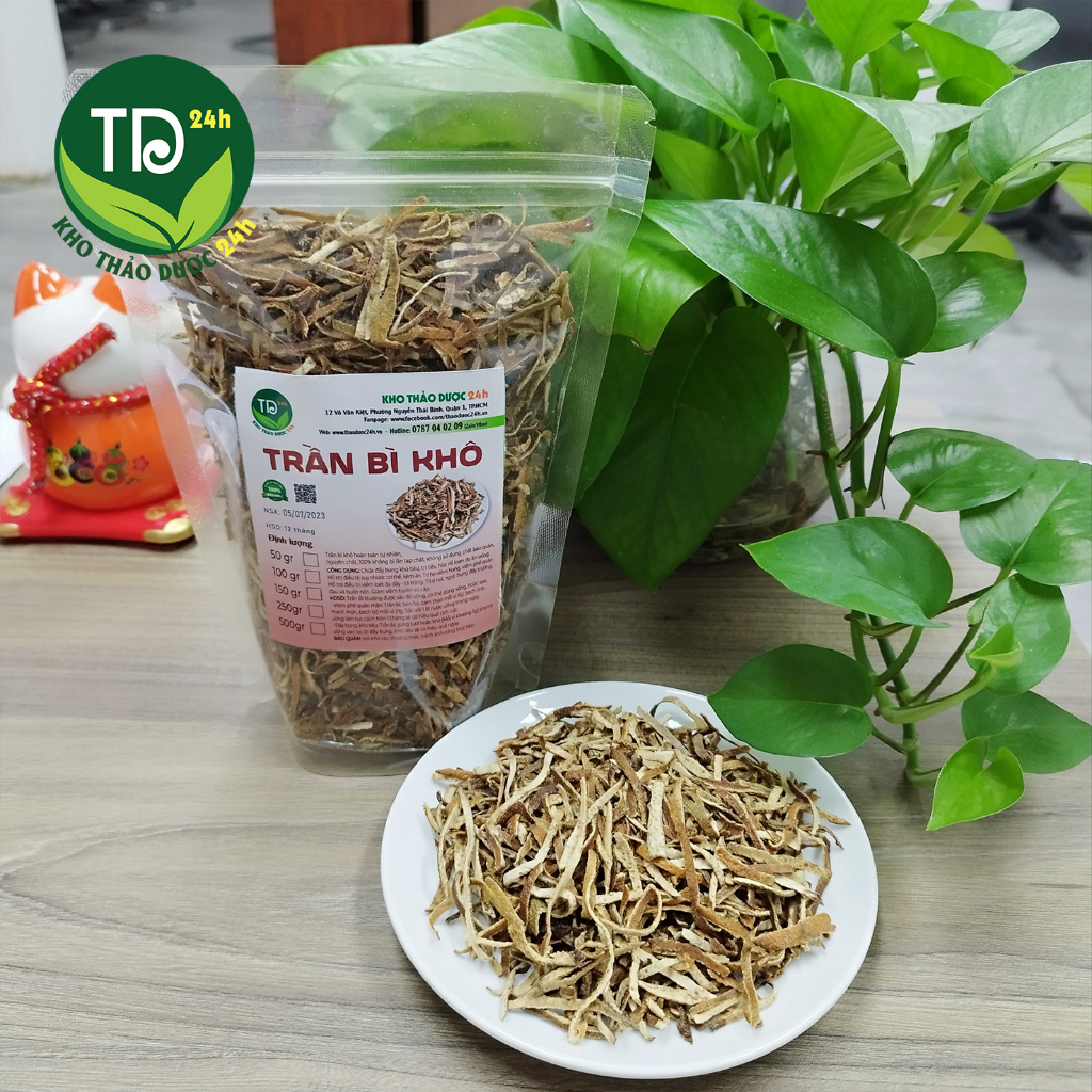 Trần bì thái sợi, hàng khô, đẹp, loại 1, ngừa ho, đau họng, đầy bụng, trợ tiêu hóa, ăn không tiêu