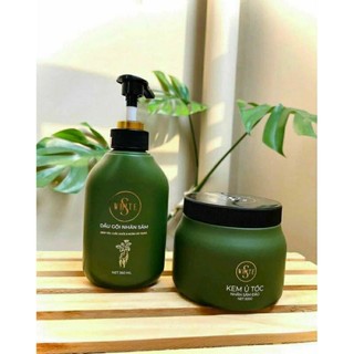 Combo gội ủ nhân sâm đào