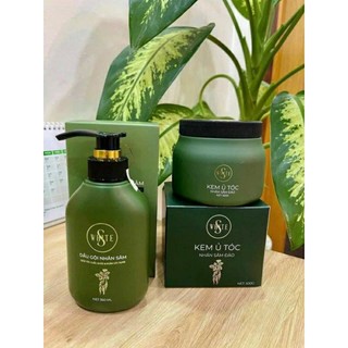 Ủ tóc nhân sâm đào