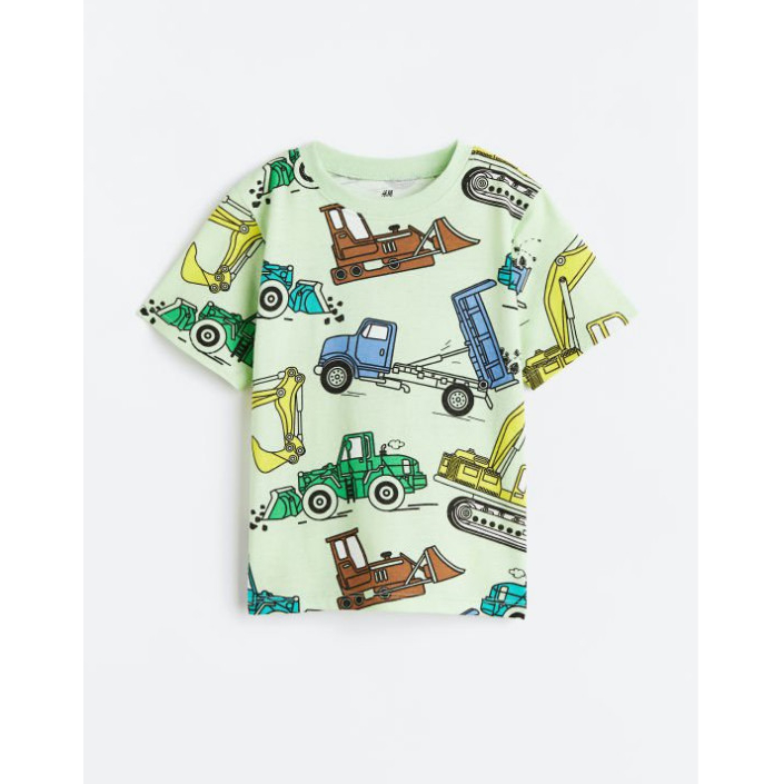 Áo phông cộc tay hè bé trai lớn kids HM Auth