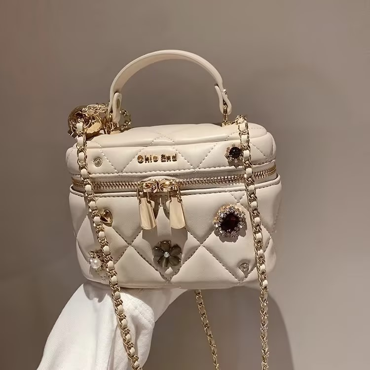 Chio túi đeo chéo hình thoi thơm nhỏ túi vuông nhỏ túi xách nữ🌸HÀNG CÓ SẴN🌸