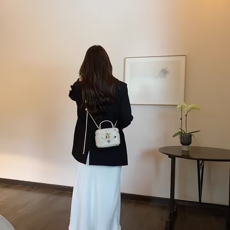 Chio túi đeo chéo hình thoi thơm nhỏ túi vuông nhỏ túi xách nữ🌸HÀNG CÓ SẴN🌸