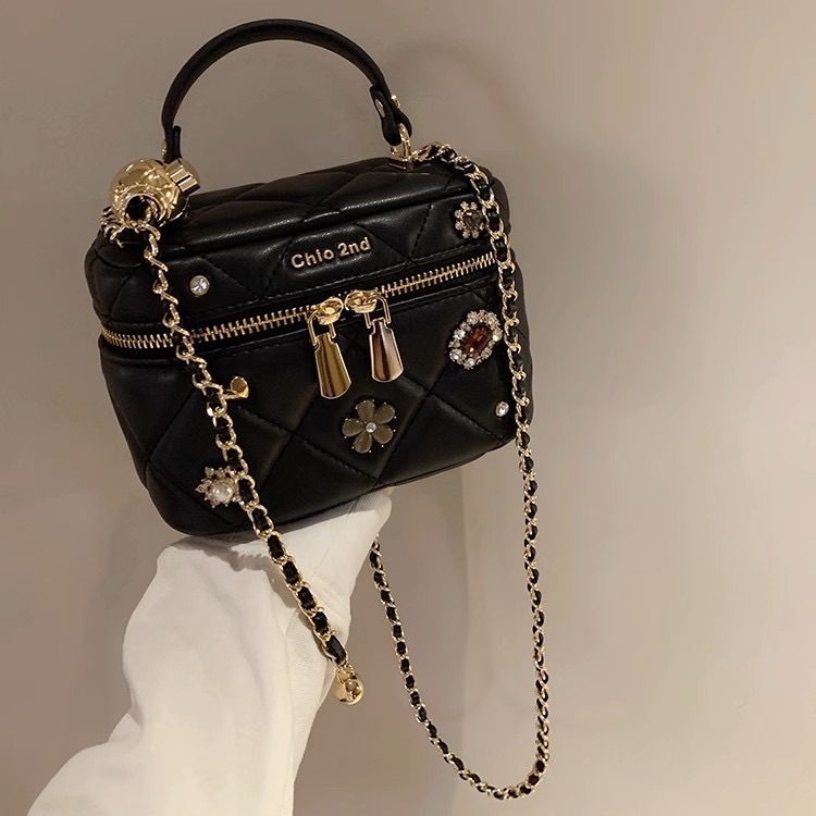 Chio túi đeo chéo hình thoi thơm nhỏ túi vuông nhỏ túi xách nữ🌸HÀNG CÓ SẴN🌸