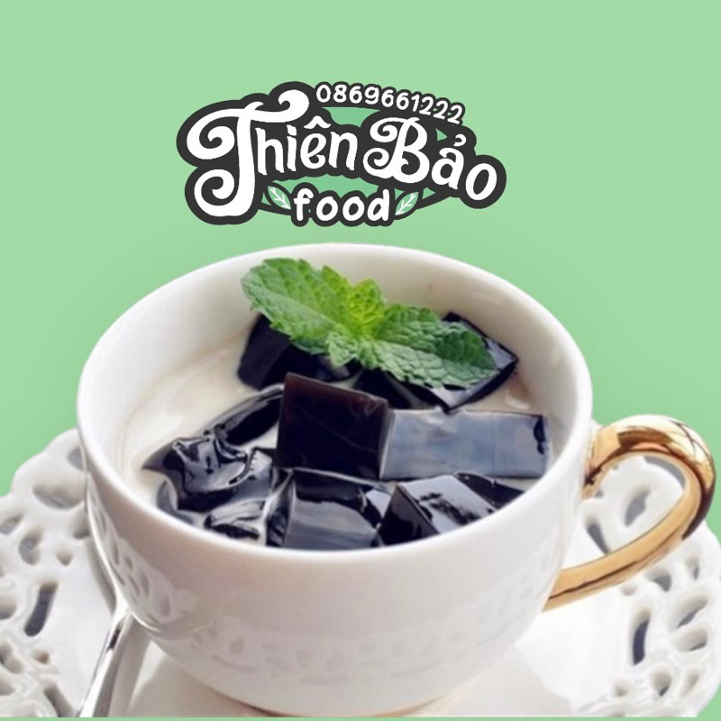 Bột thạch đen  gói 100g nguyên chất đặc sản Lạng Sơn