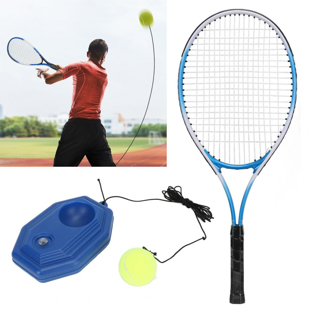 Dụng cụ đánh bóng tennis MỘT MÌNH tại NHÀ kèm VỢT+ĐẾ+BÓNG. KHÔNG cần THUÊ sân tập, mà chi phí thấp như vợt cầu lông