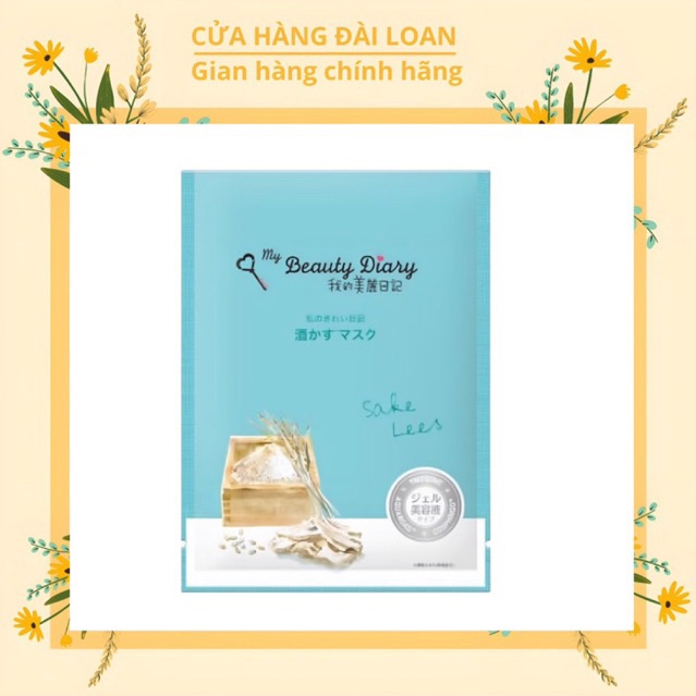 Mặt Nạ Nước Thần Chứa Nấm Men Sake