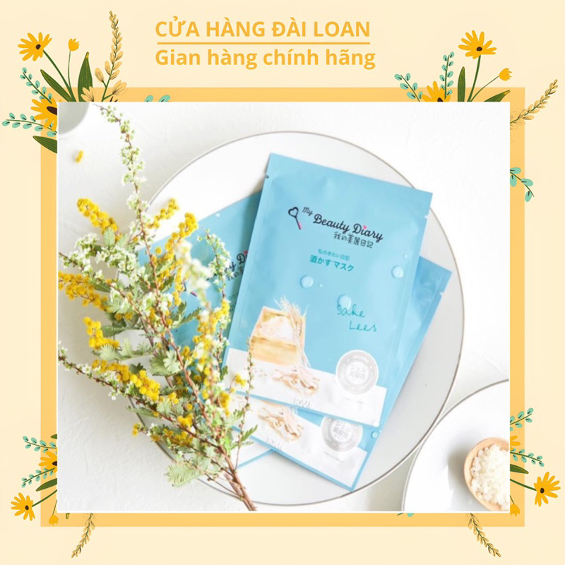 Mặt Nạ Nước Thần Chứa Nấm Men Sake