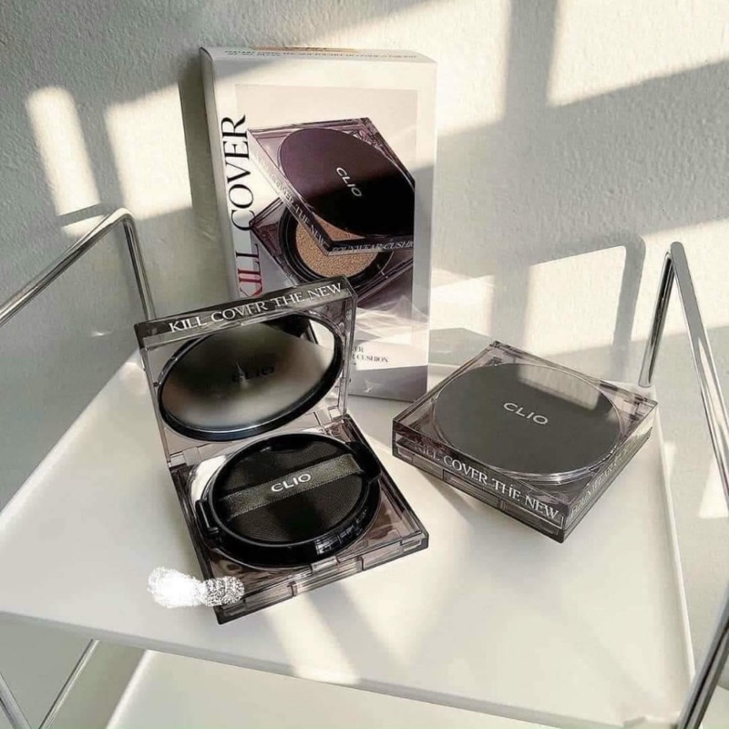 𝐂𝐋𝐈𝐎 KILL COVER CUSHION DÒNG PHẤN NƯỚC COVER TỐT NHẤT CỦA CLIO  .1 SET GỒM 1 CUSHION CỘNG THÊM LÕI T