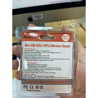 USB thu wifi + phát Bluetooth 5.0 BAMBA - USB thu Wifi BAMBA - USB phát Bluetooth 5.0 BAMBA