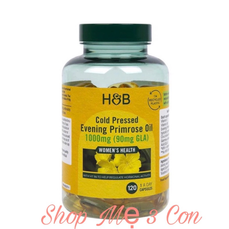 Hoa anh thảo Holland & Barret HB 1000mg Uk Anh Quốc 120v