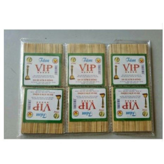 Combo 5 gói tăm tre vip á đông