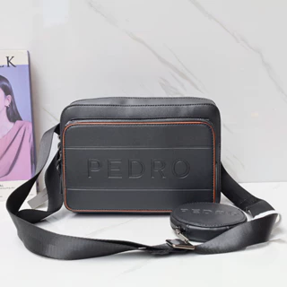 Túi đeo chéo nam PEDR0 size 25 x 17 x 7 cm PM2-26320101 đủ màu