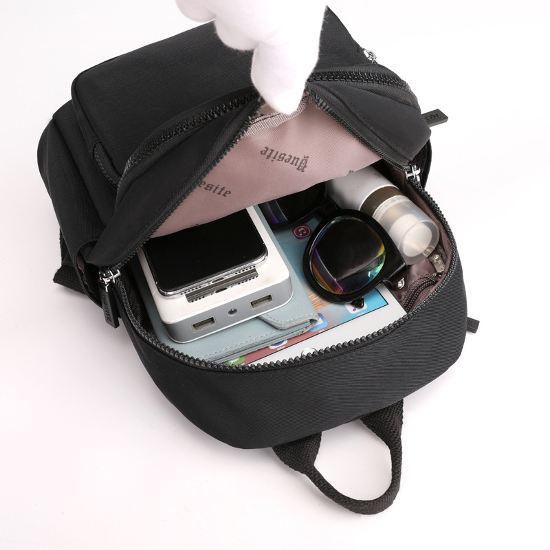 Balo Nhỏ Nữ Thời Trang Nhiều Ngăn Chất Vải Oxford Siêu Dày Dặn