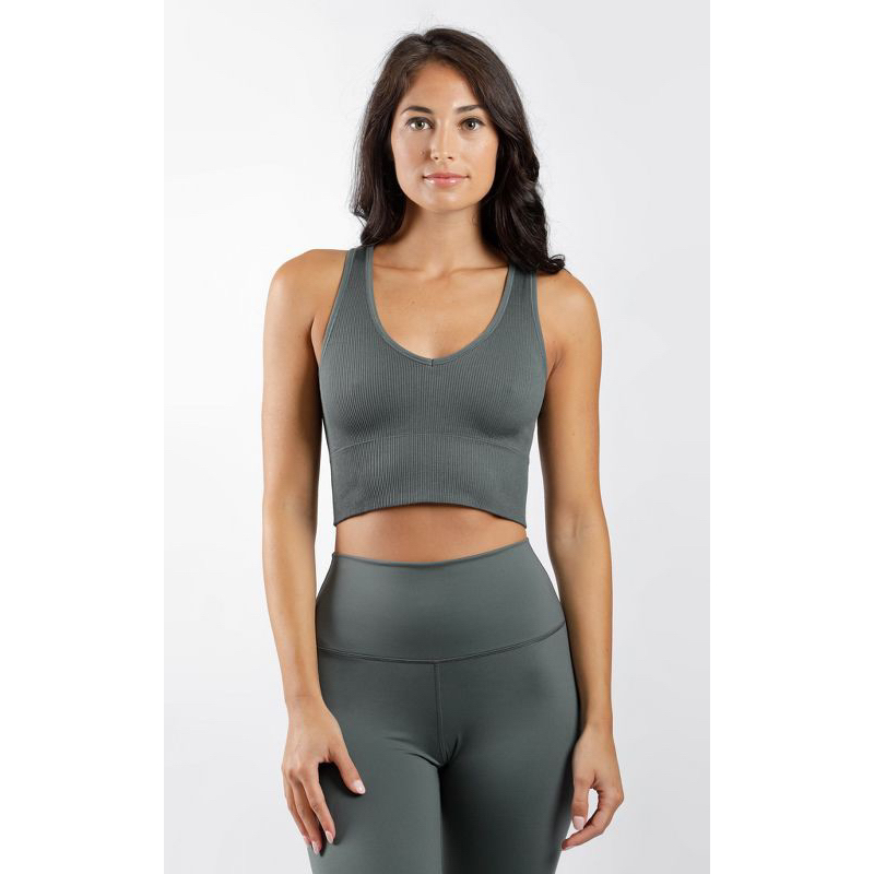 Áo Tank top/ áo bra tập 90 Degree chuẩn xịn thun gân bo chắc chắn
