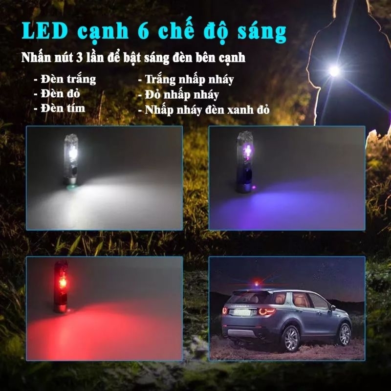 ĐÈN PIN MINI MÓC KHÓA S11,S12- siêu sáng, chống nước