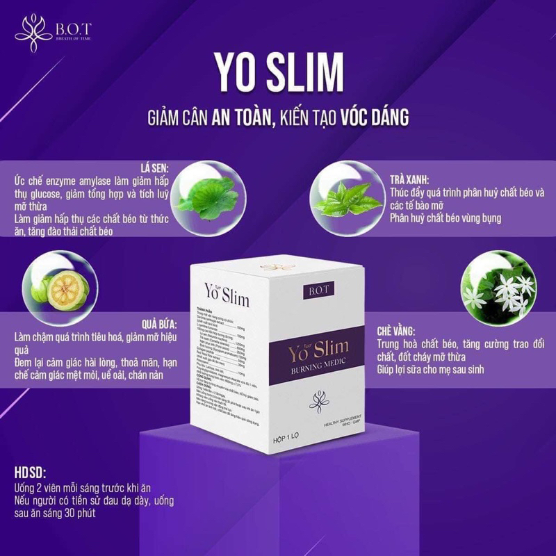 Trà giảm cân Yo Slim & Yo Detox - Tường Vy VyClothes