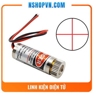 Laser 5mW Đỏ tia Cross 5VDC tia dấu cộng thích hợp căn chỉnh góc