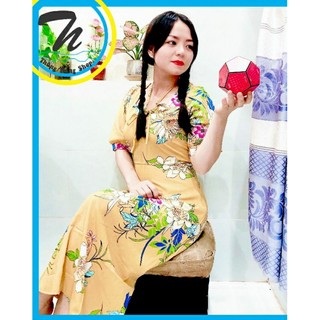 Đầm Hoa Lụa Trung Niên, Dây Nơ