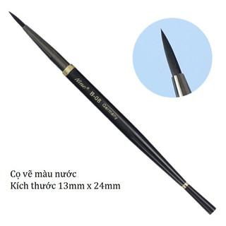 Cọ vẽ màu nước , cọ vẽ móng đầu tròn