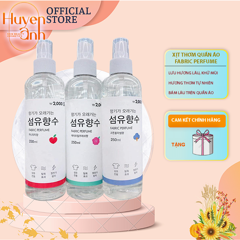 Xịt Thơm Quần Áo Fabric Perfume Hàn Quốc