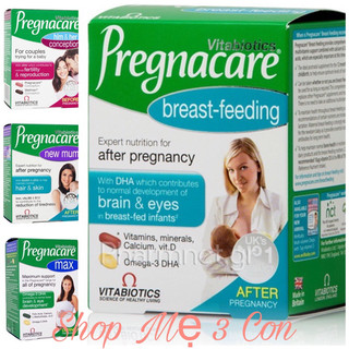 Vitamin tổng hợp Pregnacare Breastfeeding, Anh (84 viên) giúp lợi sữa và tăng cường đề kháng cho mẹ cho con bú sau sinh
