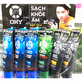 Sữa rữa mặt oxy giúp giảm nhờn, sạch sâu và ngăn ngừa mụn - tuýp 100g