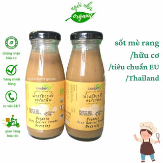Sốt Mè Rang Hữu Cơ 175ml Lumlum Organic Deep Roasted Sesame Dressing
