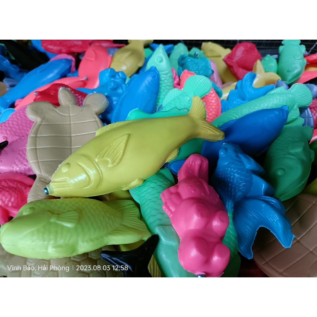 Đồ chơi cho bé Bán buôn cá nhựa cân cho khu vui chơi ✅ Hàng Việt Nam