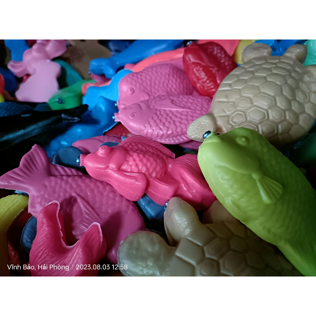 Đồ chơi cho bé Bán buôn cá nhựa cân cho khu vui chơi ✅ Hàng Việt Nam