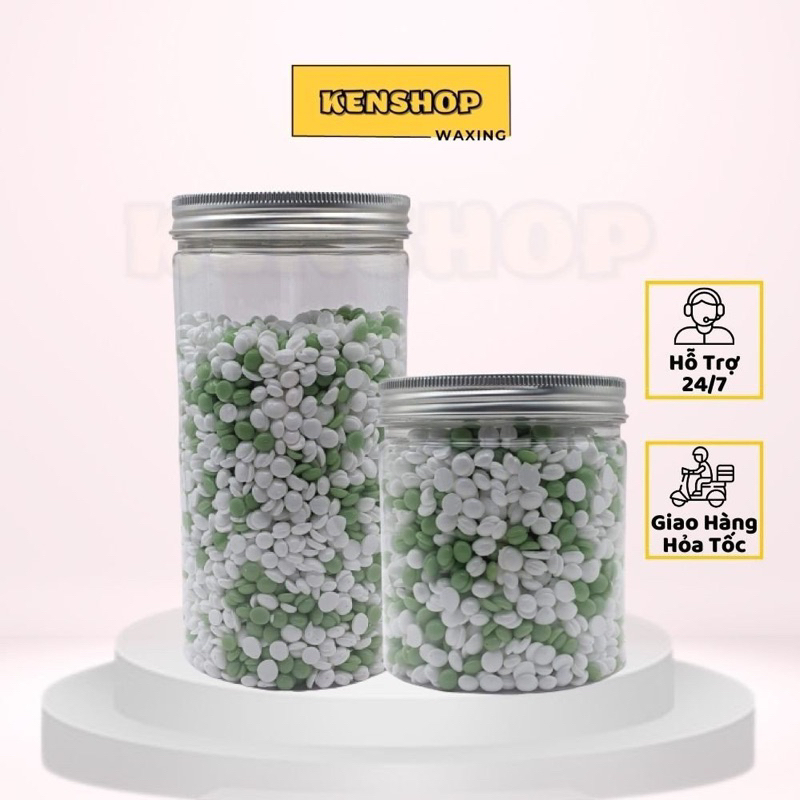 Sáp Wax Lông Nóng Mix Dòng Sáp  Sữa Dừa Premium Siêu Bám Lông Tơ,Mỏng,Ngắn,Cứng thích hợp cho mọi loại da